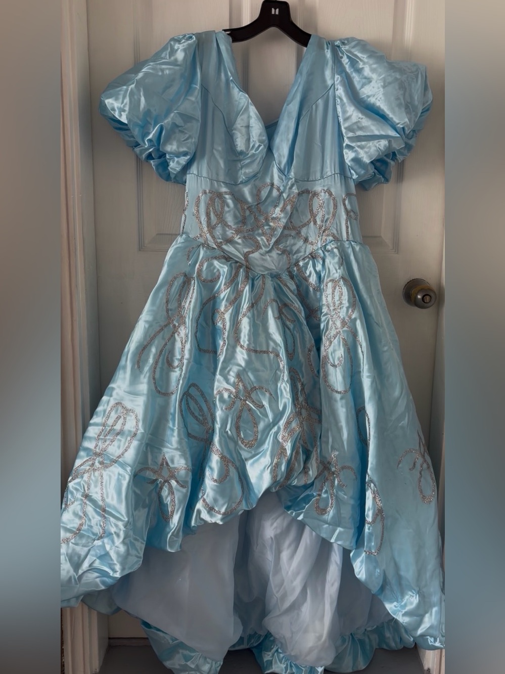 Disney Light Blue Satin Ball Gown costume size 2x-18/20